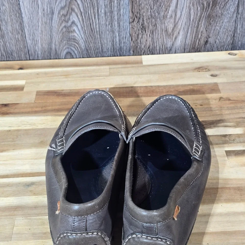 Cole Haan Mens Driving Moccasins Loafers Grand OS Size 11 M Brown Leather‎